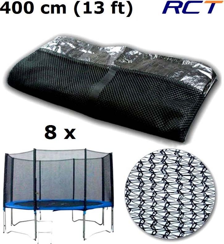 Ochranná síť na trampolínu 400 cm (13 ft) na 8 tyčí - obrázek 3