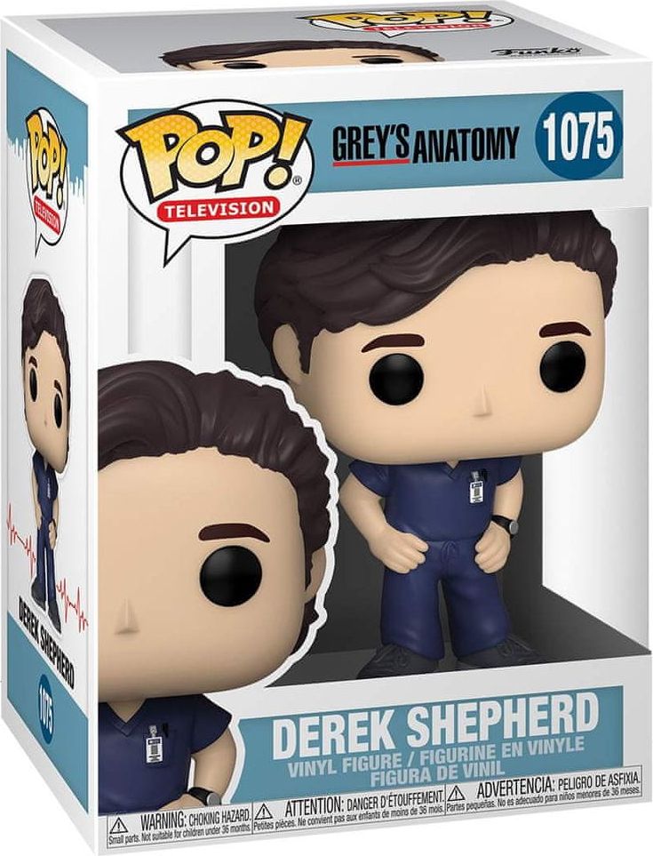 Funko POP! TV: Grey's Anatomy - Derek Shepherd - obrázek 1