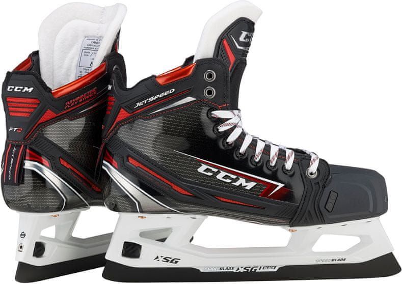 CCM Brankářské brusle CCM JetSpeed FT2 SR, Senior, 8.5, 44, D - obrázek 1