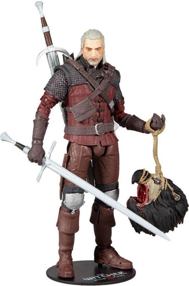 Figurka Zaklínač - Geralt Wolf Armor Action Figure 18 cm (McFarlane) - obrázek 1