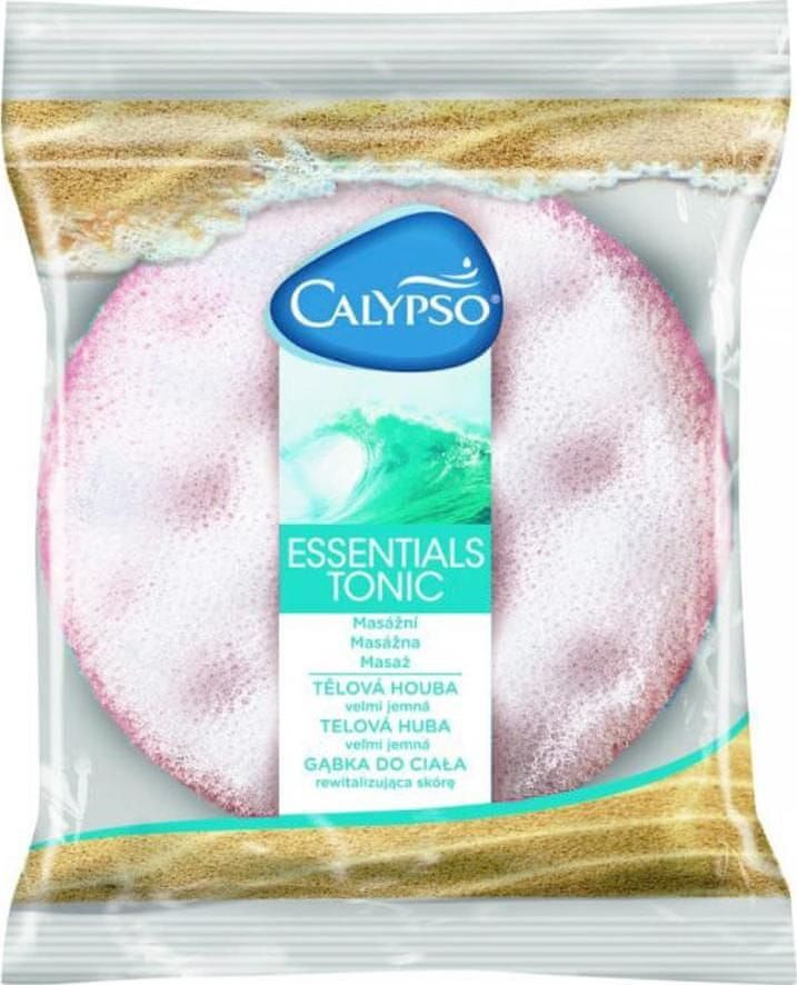 Calypso Mycí masážní houba Essentials Tonic růžová - obrázek 1
