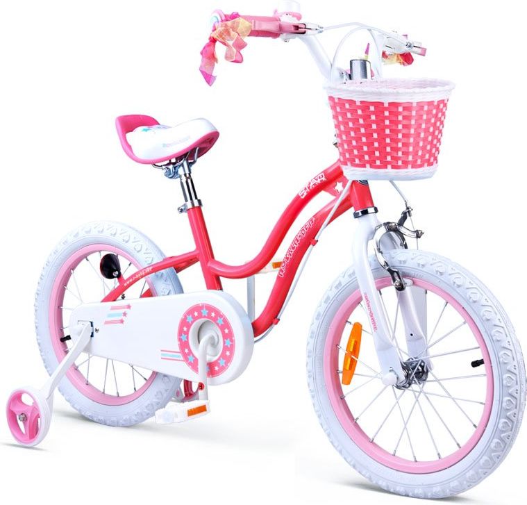 RoyalBaby Dětské kolo 16"Star Girl - růžové - obrázek 1