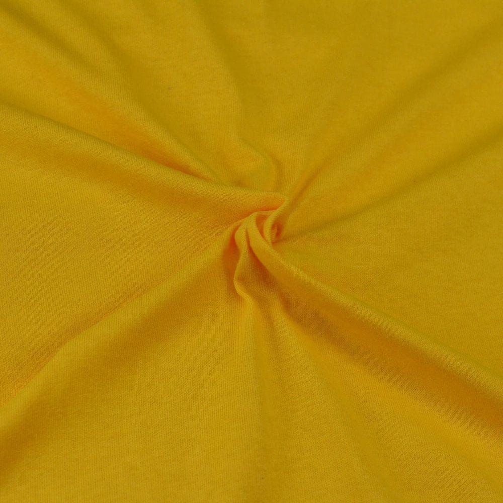 Brotex Jersey dětské prostěradlo sytě žluté, 70x140 cm - obrázek 1
