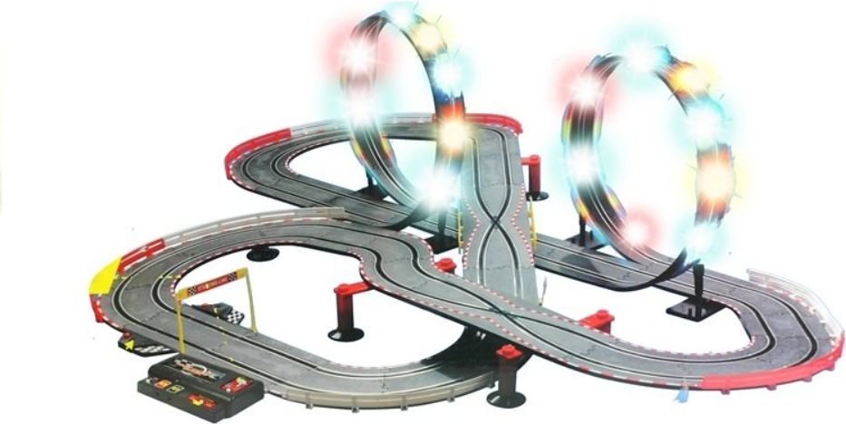 Velká autodráha se světelnými loopy - obrázek 4