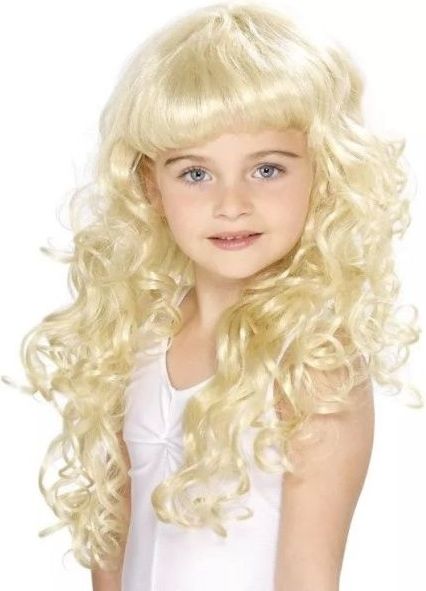 Smiffys Paruka dívčí Princezna blond - obrázek 1