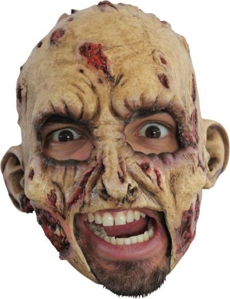 MojeParty MASKA latexová Zombie - obrázek 1