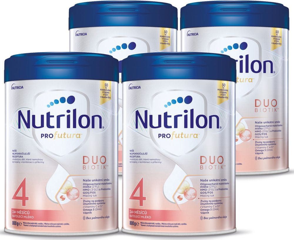 Nutrilon Profutura DUOBIOTIK 4 batolecí mléko 4x800 g 24+ - obrázek 1