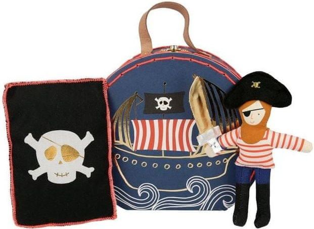 MojeParty PIRÁTSKÝ kufřík s panenkou Piráta - obrázek 1