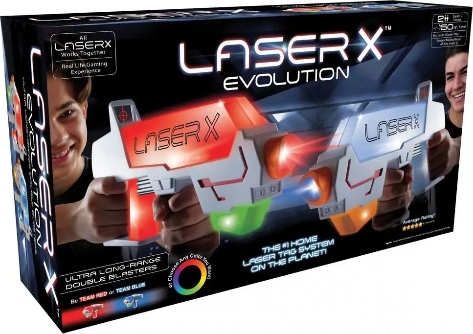 TM Toys LASER X range evolution sada pro 2 hráče - obrázek 1