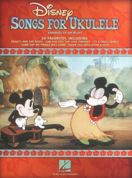 Hal Leonard Disney Songs for Ukulele - Jim Beloff - obrázek 1
