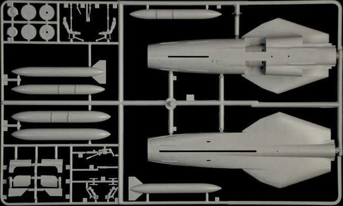 ITALERI Model Kit letadlo 2798 - MiG-23 MF/BN Flogger (1:48) - obrázek 10