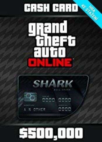 Grand Theft Auto Online: Bull Shark Cash Card 500,000$ Social Club PC - Digital - obrázek 1