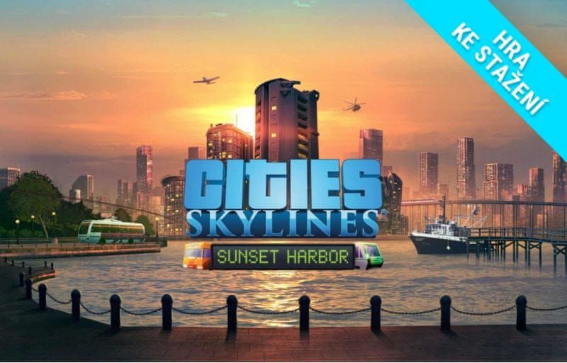 Cities: Skylines - Sunset Harbor (DLC) Steam PC - Digital - obrázek 1