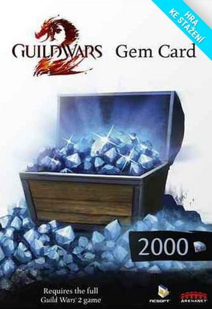 Guild Wars 2 2000 Gems Přímé stažení PC - Digital - obrázek 1
