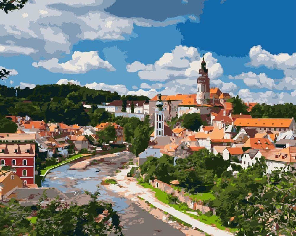 Popron.cz Malování podle čísel - Český Krumlov - obrázek 1