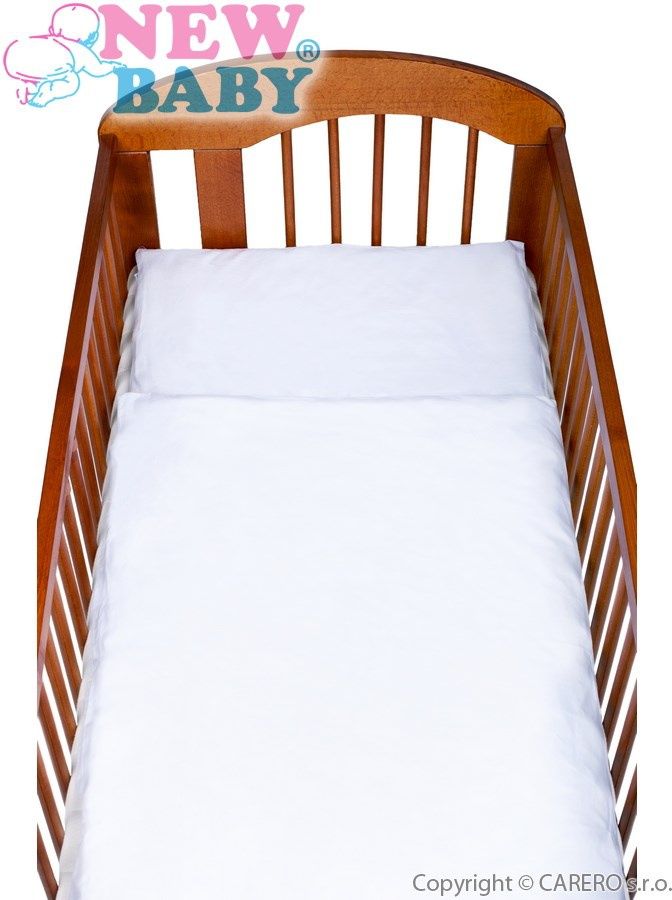 2-dílné ložní povlečení New Baby 90/120 cm bílé - obrázek 1