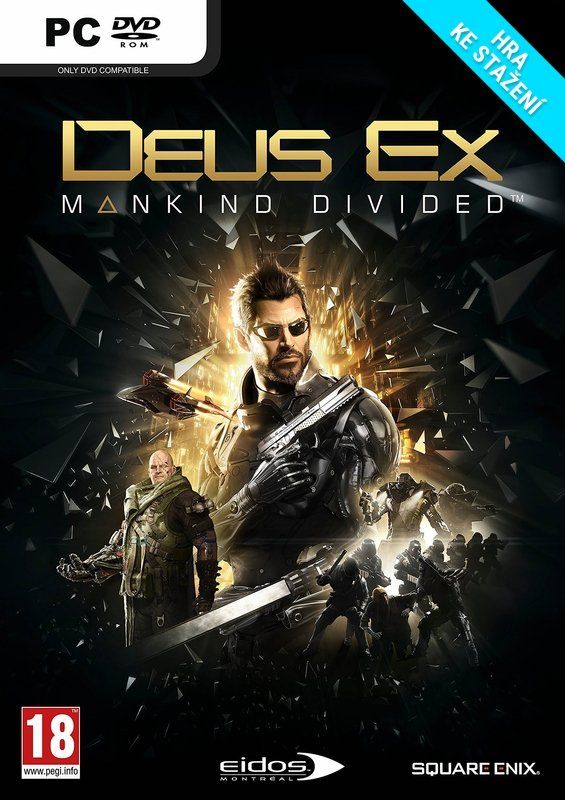 Deus Ex: Mankind Divided Steam PC - Digital - obrázek 1
