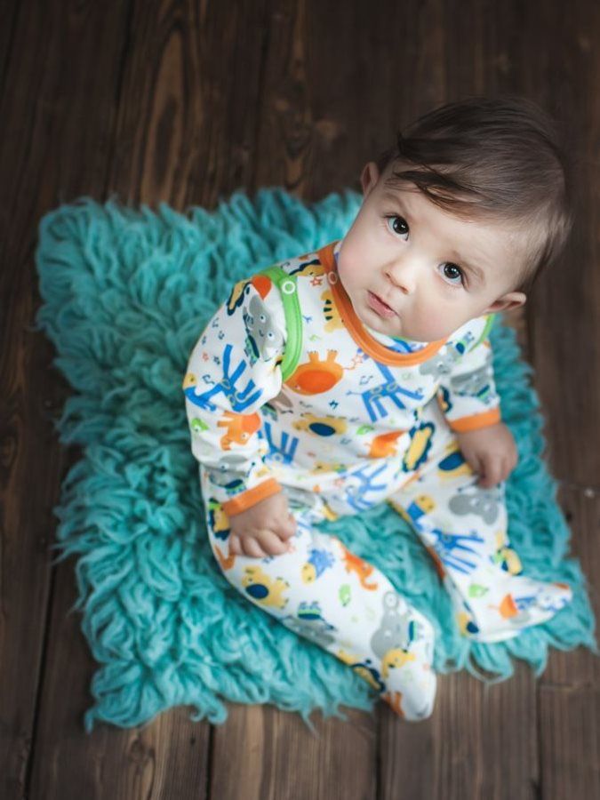 Kojenecký kabátek Bobas Fashion Zoo oranžový&nbsp;-&nbsp;80 (9-12m) - obrázek 2