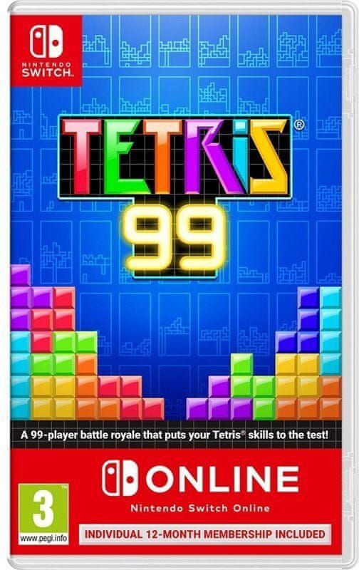 Nintendo Tetris 99 + 12 měsíců Online (SWITCH) - obrázek 1