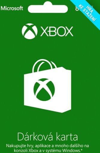 Xbox Live Dárková Karta 800Kč (CZ) (PC/XONE) Microsoft Store PC - Digital - obrázek 1