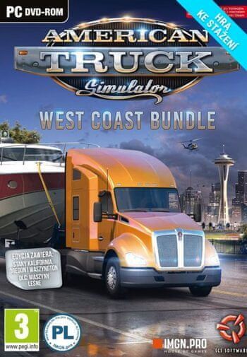 American Truck Simulator West Coast Bundle Steam PC - Digital - obrázek 1
