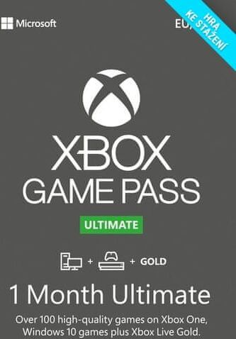 Xbox Game Pass Ultimate – 1 Měsíc Předplatné (PC/XONE) Microsoft Store PC - Digital - obrázek 1