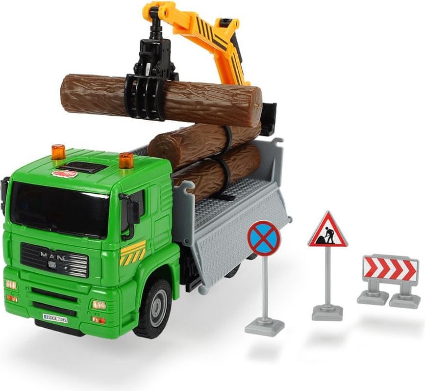 Dickie Auto Truck Heavy City 22 cm, zelená - obrázek 1