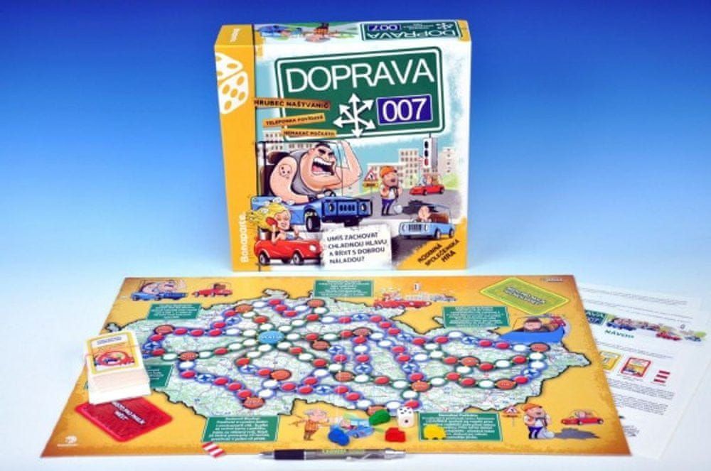 Bonaparte DOPRAVA 007 rodinná společenská hra 30x30x8cm v krabici - obrázek 1