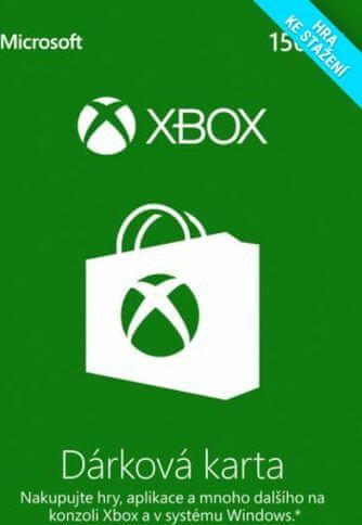 Xbox Live Dárková Karta 1500Kč (CZ) (PC/XONE) Microsoft Store PC - Digital - obrázek 1