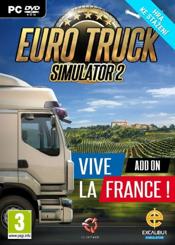 Euro Truck Simulator 2 - Vive la France! (DLC) Steam PC - Digital - obrázek 1