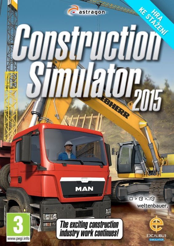 Construction Simulator 2015 Steam PC - Digital - obrázek 1