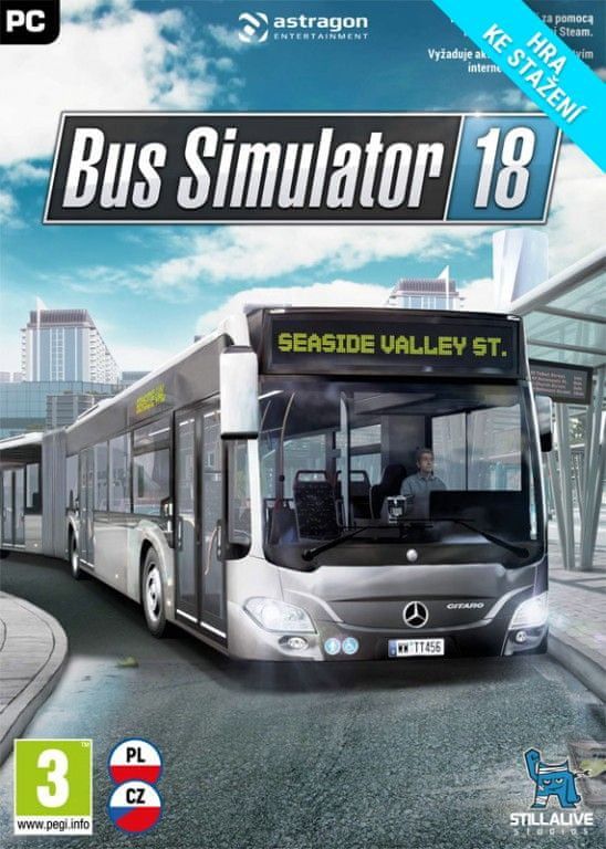 Bus Simulator 18 Steam PC - Digital - obrázek 1
