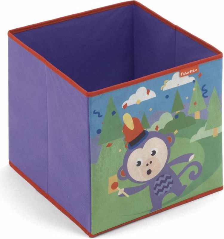 Arditex Úložný box na hračky Fisher Price Opička at114567 - obrázek 1