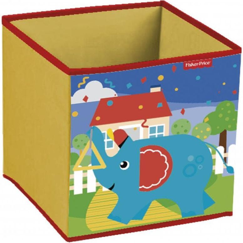 Arditex Úložný box na hračky Fisher Price - Slon - obrázek 1