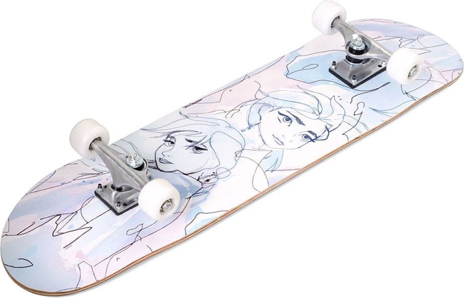 Disney Skateboard dřevěný max.80kg ledové království frozen II - obrázek 1