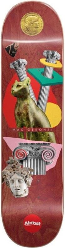 ALMOST Deska Max Relics R7 Max Geronzi/Maroon (MAX GERONZI-MAROON) velikost: 8.375 - obrázek 1