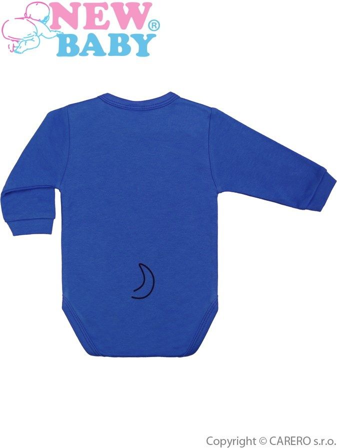 Kojenecké body s dlouhým rukávem New Baby Zvířátko Pejsek modré&nbsp;-&nbsp;80 (9-12m) - obrázek 4