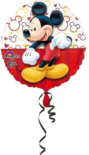 Fóliový balónek Myšák Mickey Mouse - 43 cm - obrázek 1