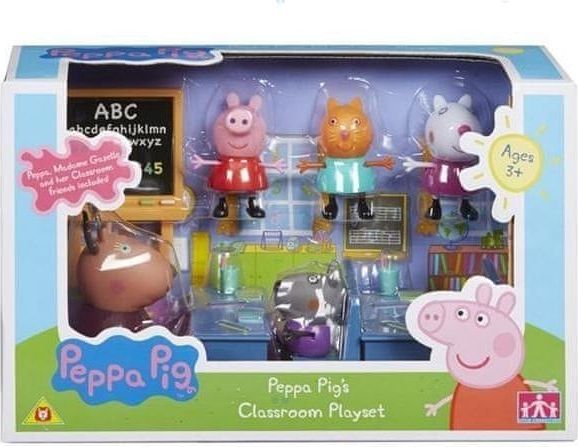 TM Toys Peppa Pig - školní třída + 5 figurek - obrázek 1