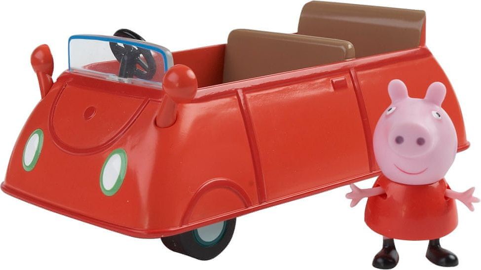 TM Toys Peppa Pig - rodinné auto + figurka - obrázek 1