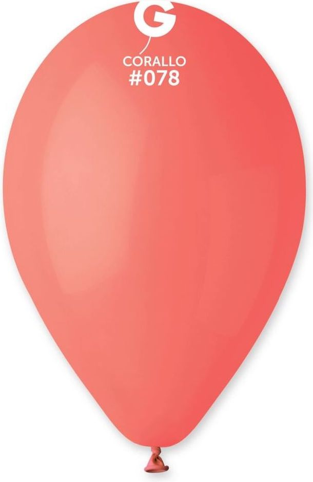Gemar latexové balónky - korálová - 100 ks - 26 cm - obrázek 1