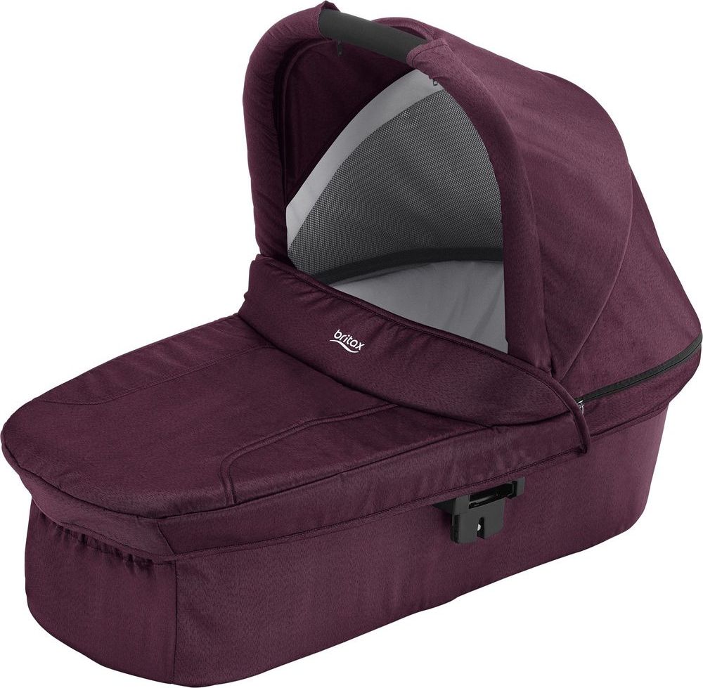 BRITAX RÖMER Hluboká korba ke kočárku B-Agile/B-Motion/Smile/B-Ready Wine Red Denim - obrázek 1