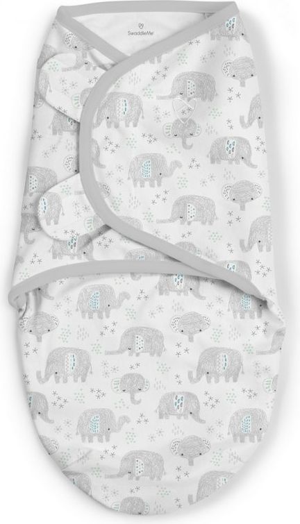 Summer Infant Zavinovačka SwaddleMe S šedí sloníci - obrázek 1