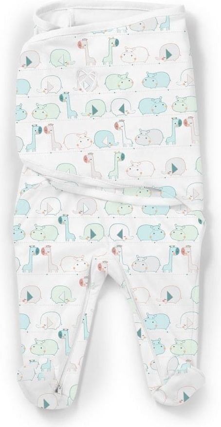 Summer Infant Zavinovačka SwaddleMe Footsie zoologická zahrada - obrázek 1
