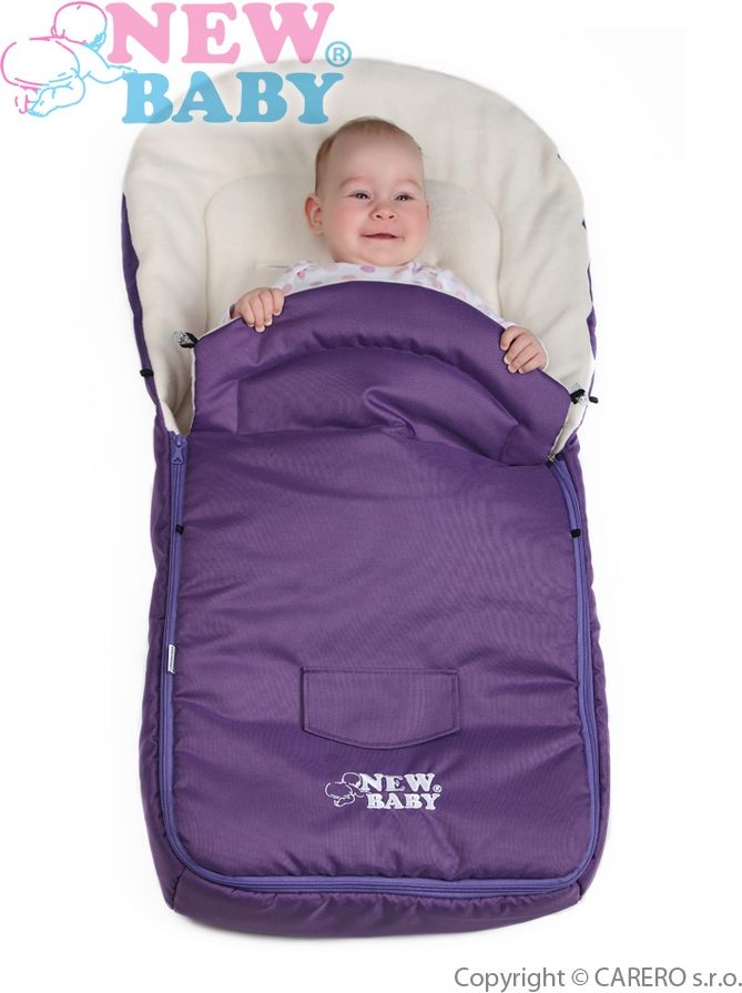 Zimní fusak New Baby Classic Fleece pink - obrázek 2