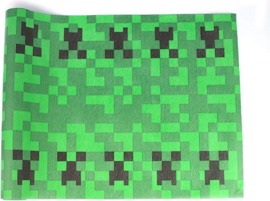 Párty ubrus - ubrusový pás Pixel - Minecraft - 40 x 500 cm - obrázek 1