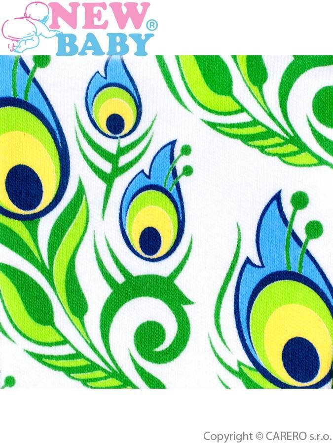 Kojenecký kabátek New Baby z Luxusní kolekce Páv - 74 (6-9m) - obrázek 4