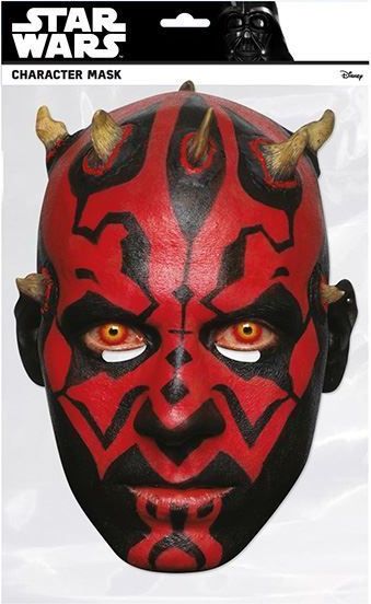 Maska celebrit - Star Wars - Darth Maul - obrázek 1