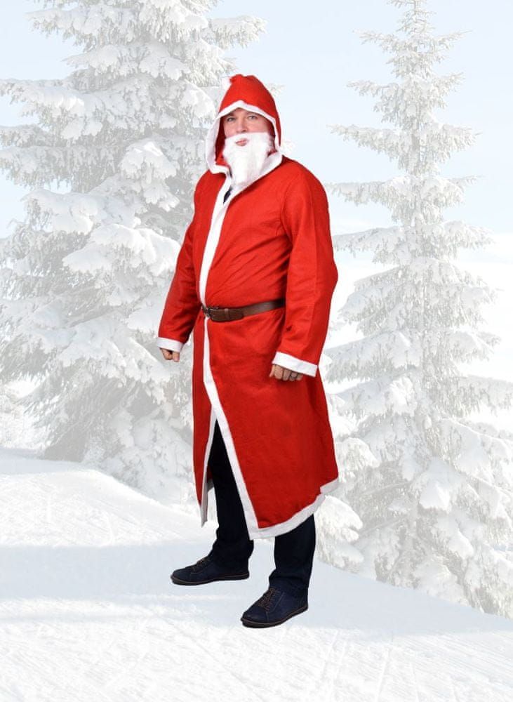 Kostým - plášť Santa Claus - Mikuláš - Vánoce - obrázek 1