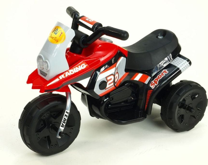 Victerri Dětská elektrická motorka RC sport 6V - červená - obrázek 1
